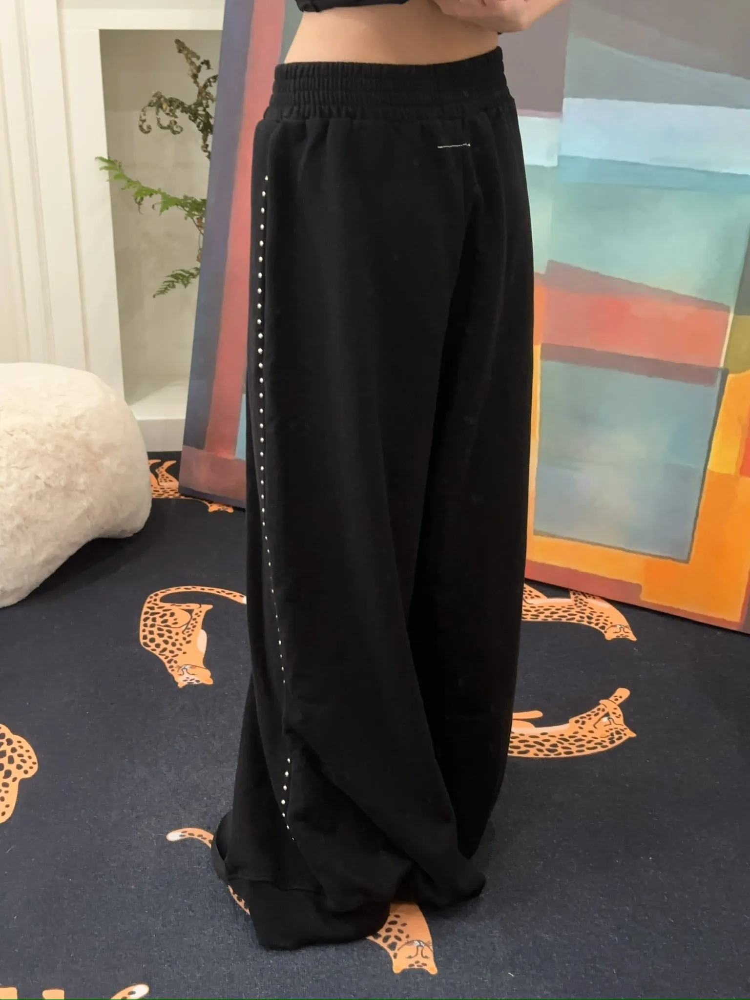 MM6 Maison Margiela SWEATPANTS WITH SHORTS AT THE BOTTOM