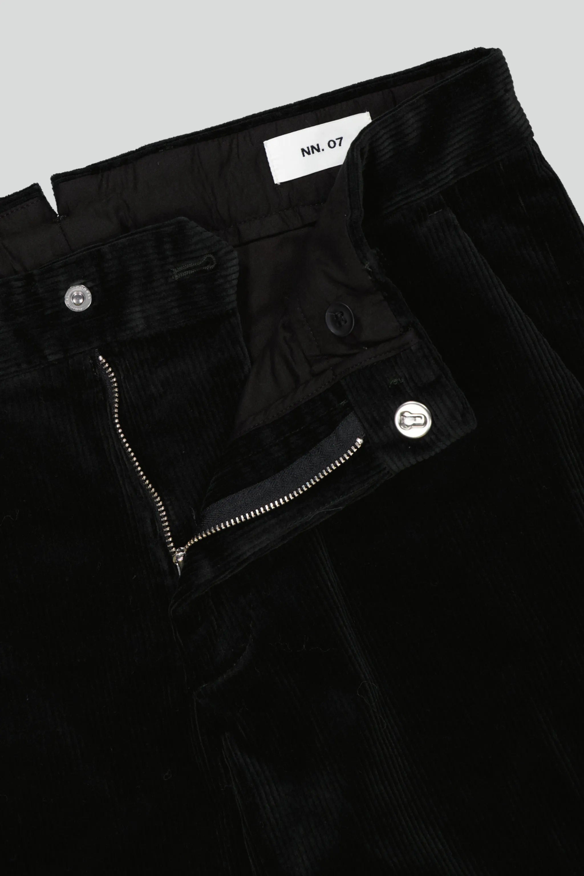 No Nationality Theo Cord Pant - Dark Army