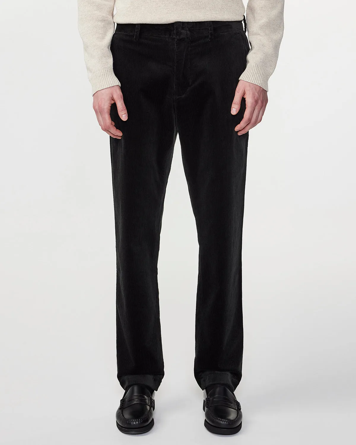 No Nationality Theo Cord Pant - Dark Army