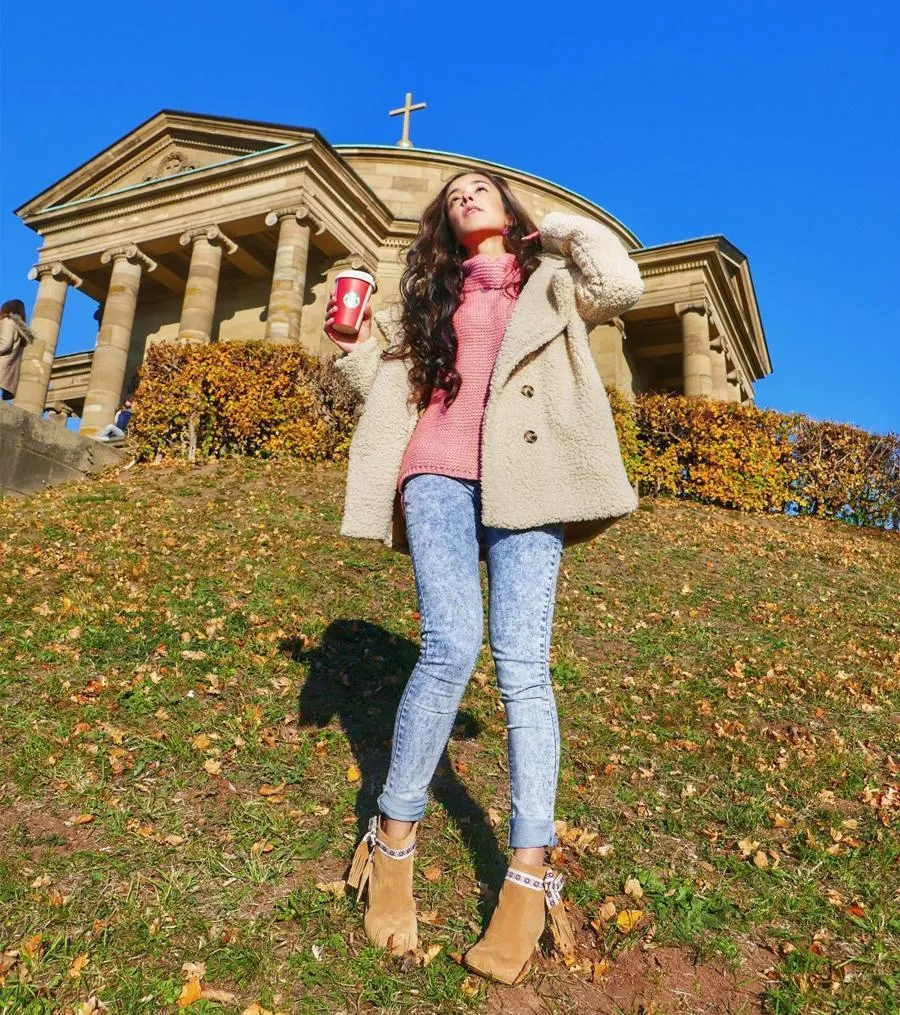 Oversized Teddy Bear Lapel Coat