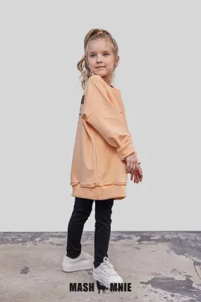 Peach long tunic