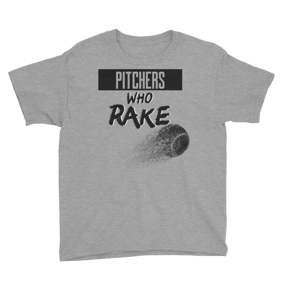 Pitchers Who Rake Youth Short Sleeve T-Shirt