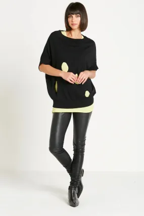 PLANET 118K PIMA COTTON ROUND OUT BOATNECK SWEATER