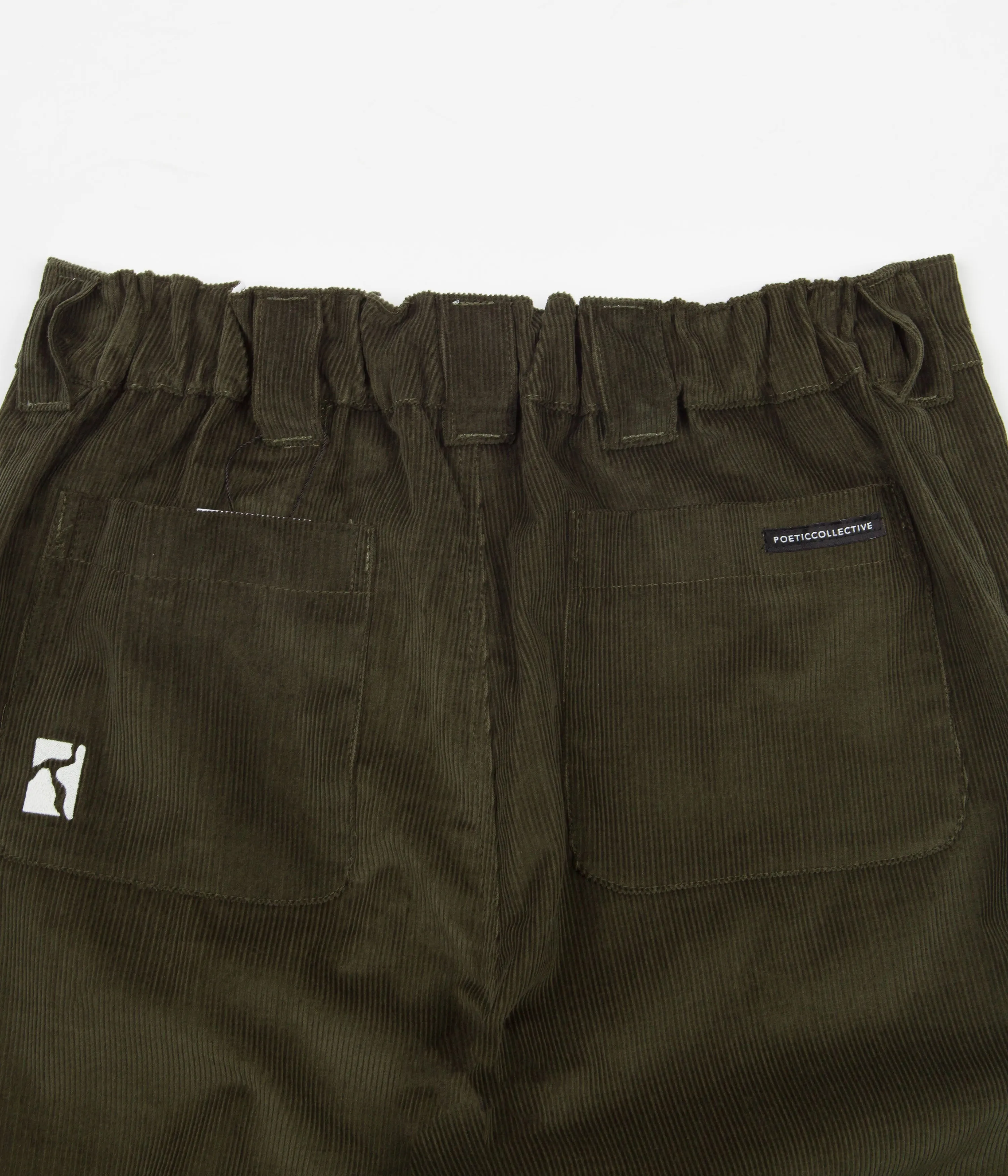 Poetic Collective Poet Pants - Olive Corduroy