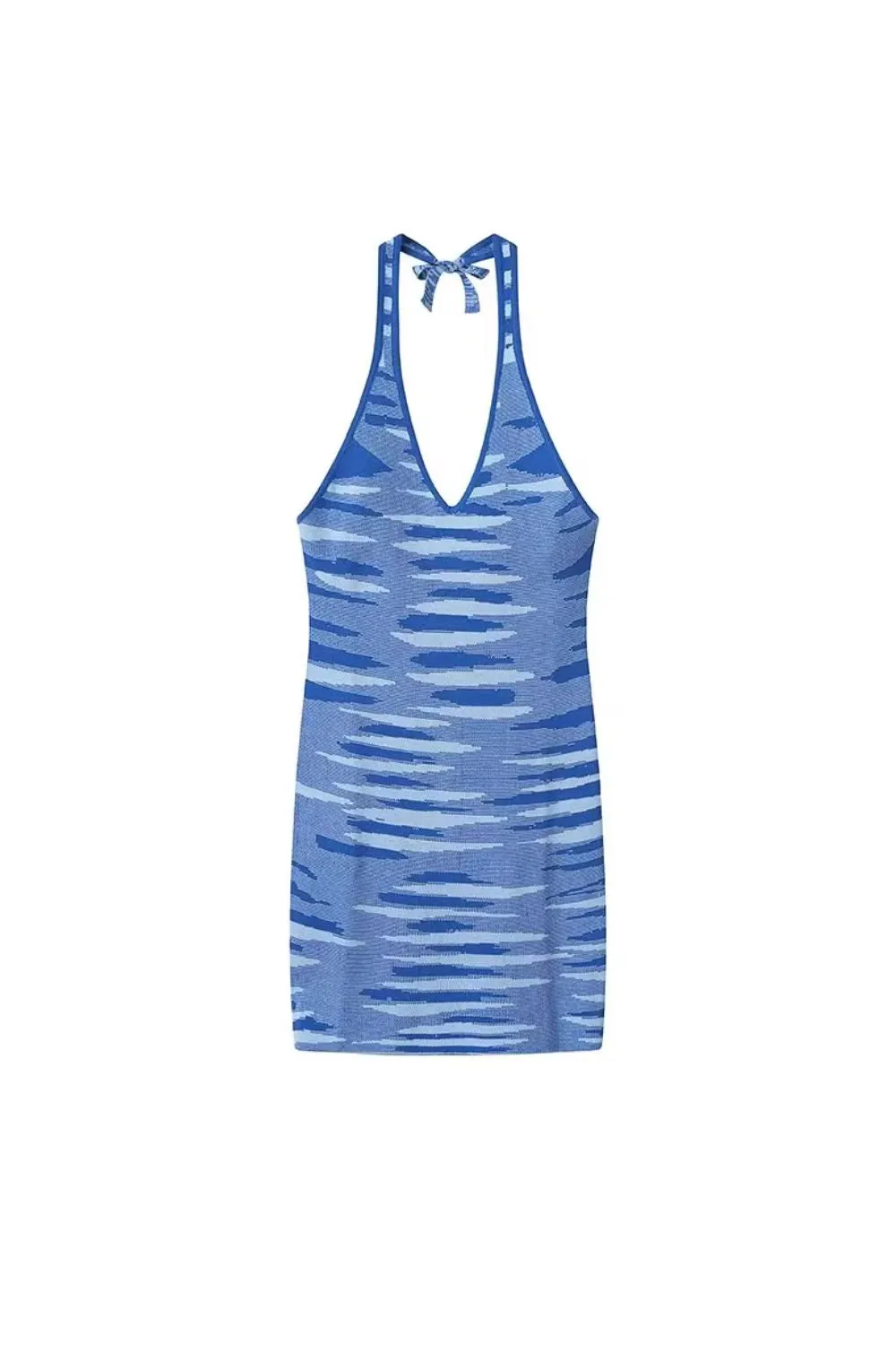 'Ruby' V-Neck Sexy Backless Strapless Bodycon Knit Dress