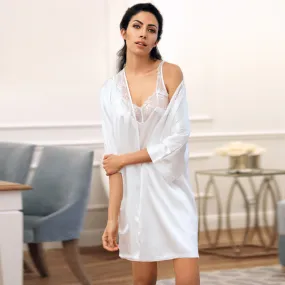 Satin Robe Idalia