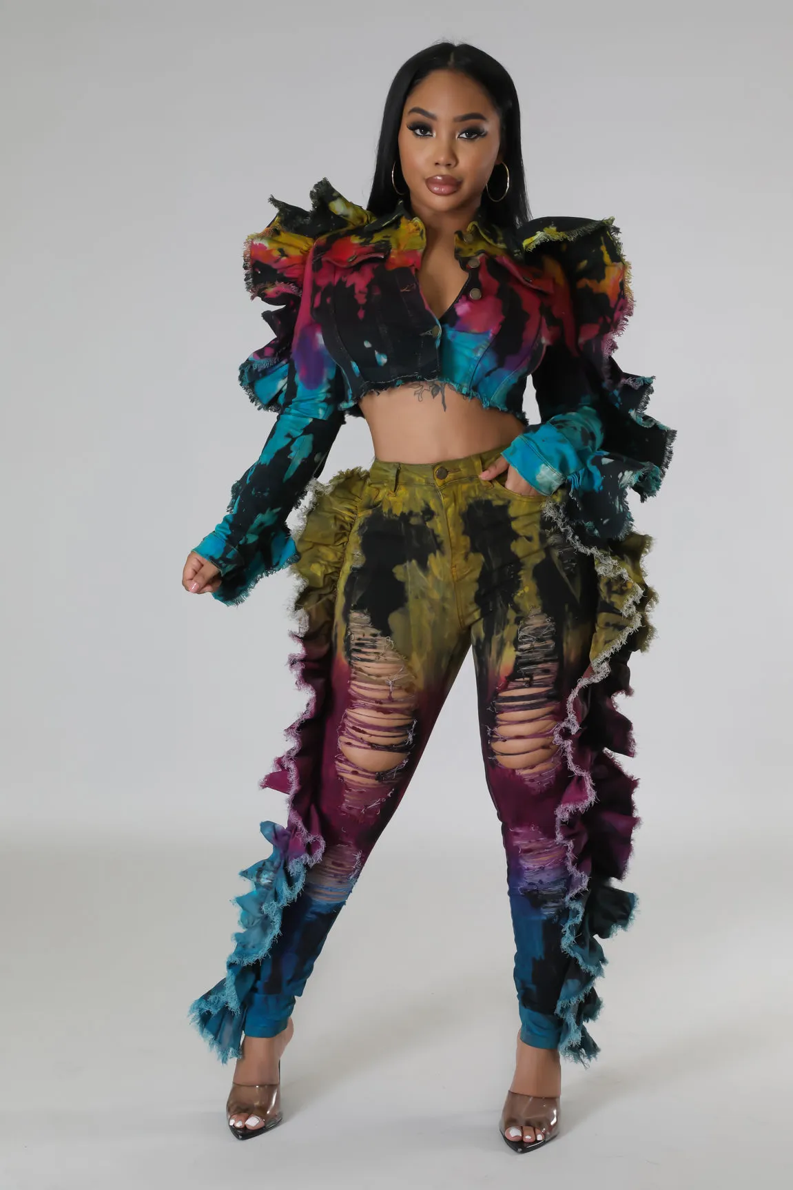 Savvi Pants Set