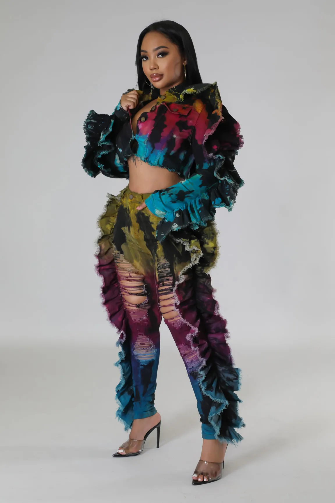 Savvi Pants Set