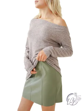 See The Beauty One Shoulder Top