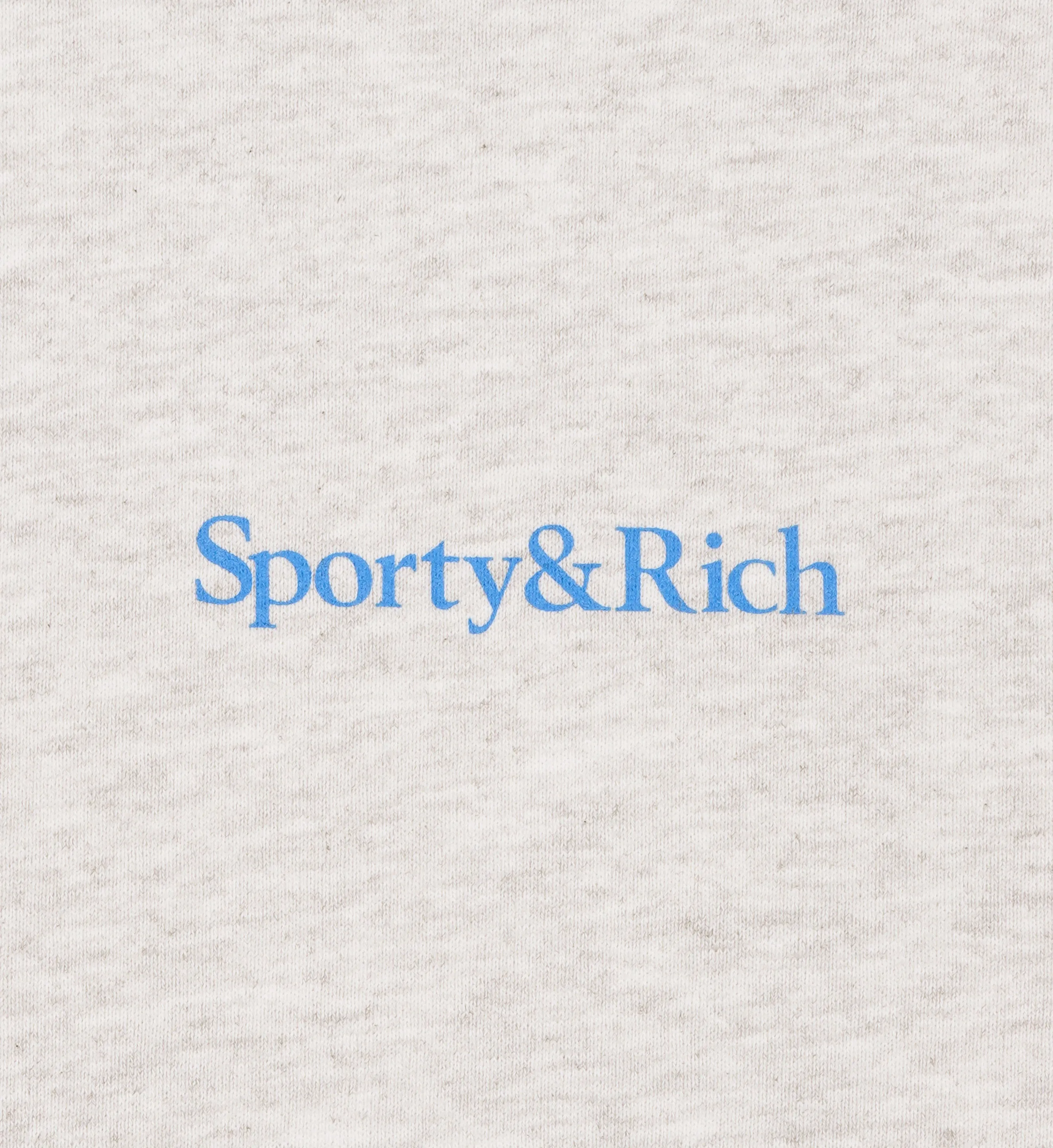 Serif Logo Sweatpant - Heather Gray/Ocean