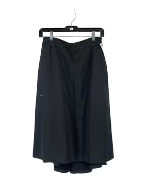 Skirt Midi By Ann Taylor In Black, Size: 0