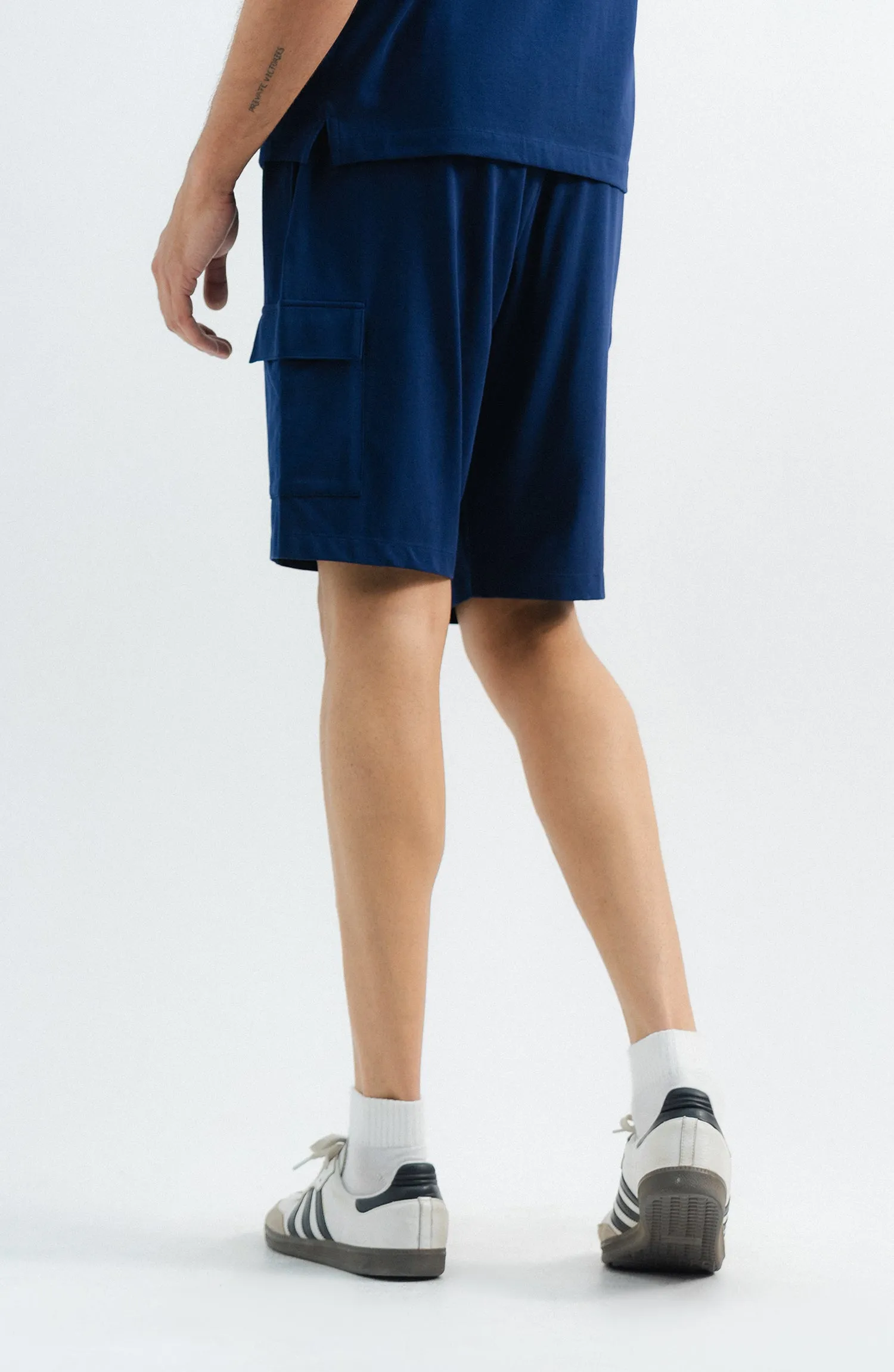 Tee Shorts - Navy