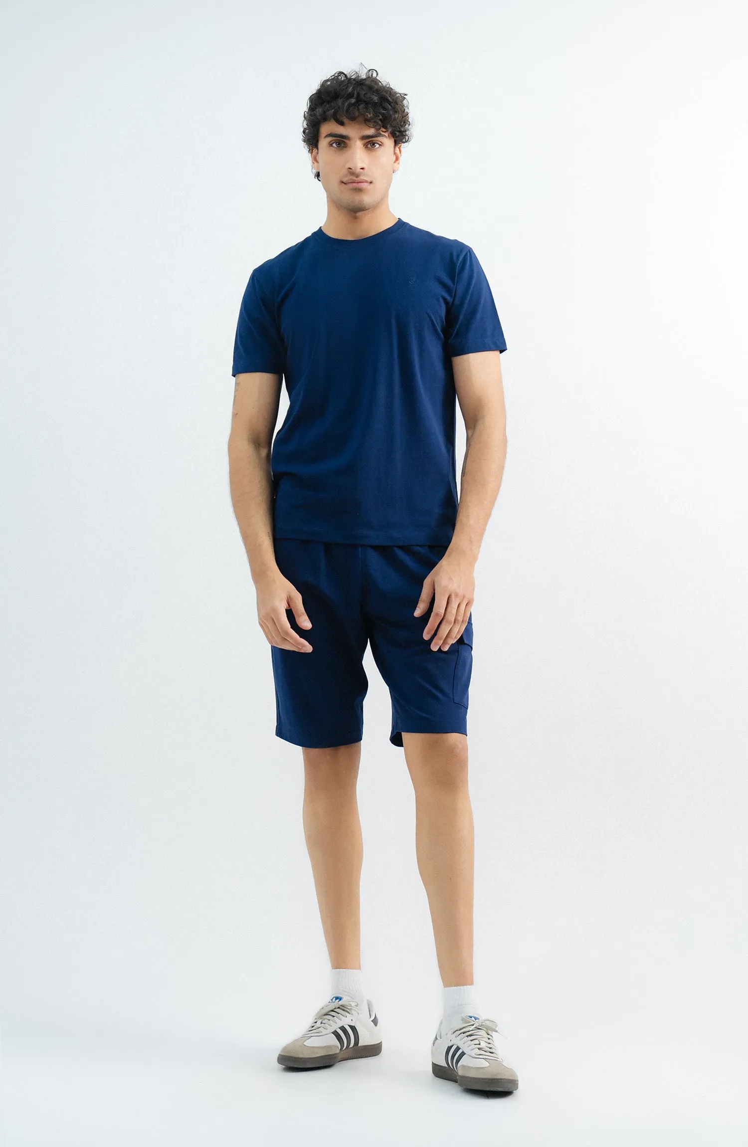 Tee Shorts - Navy
