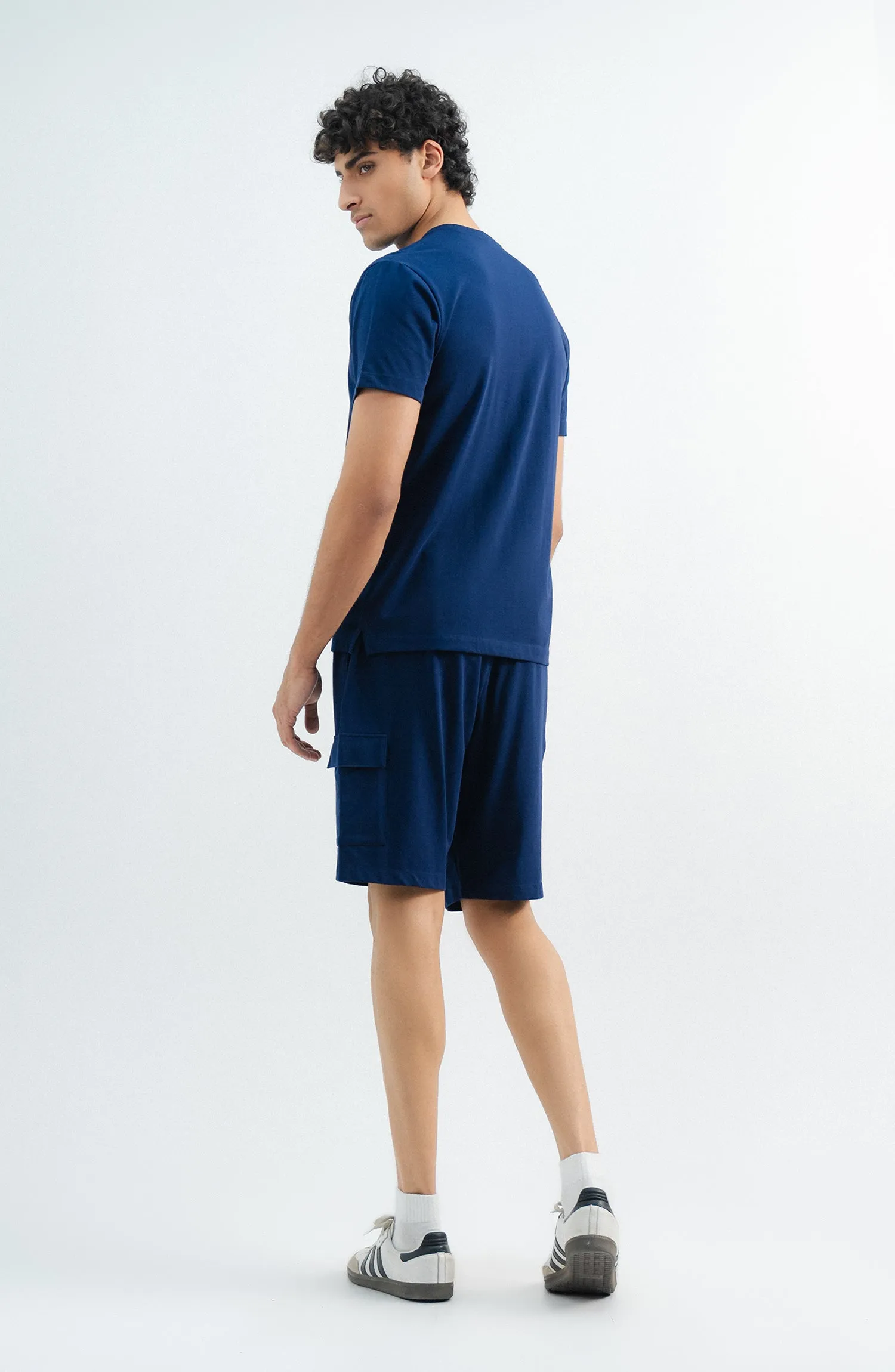 Tee Shorts - Navy