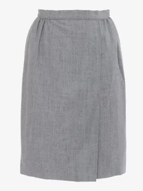 Valentino Wool midi skirt