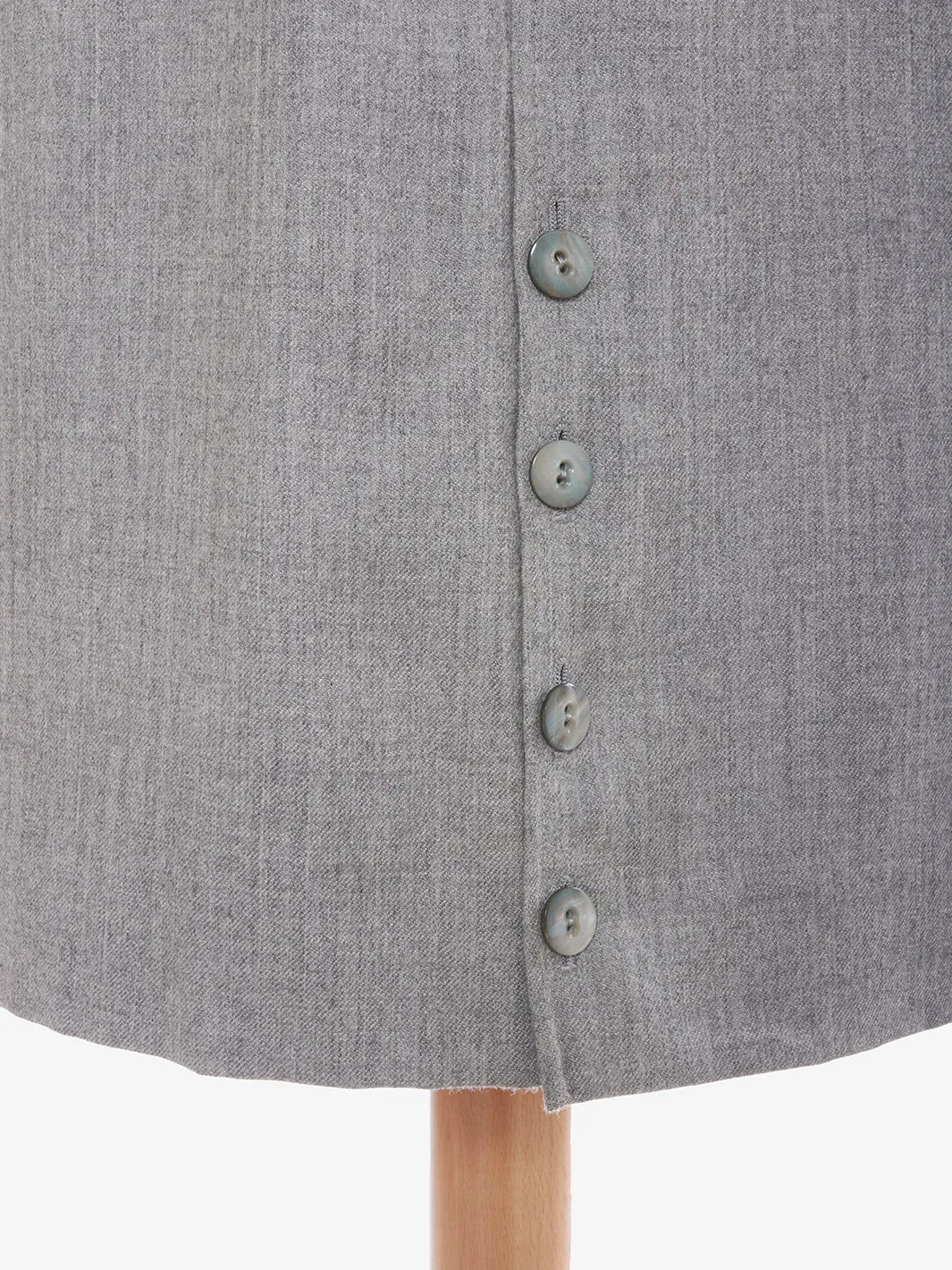 Valentino Wool midi skirt