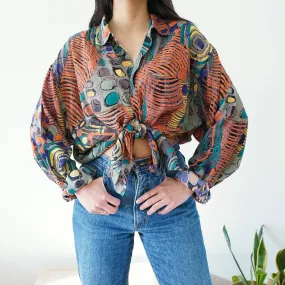 Vintage colorful Shirt size XL-XXL