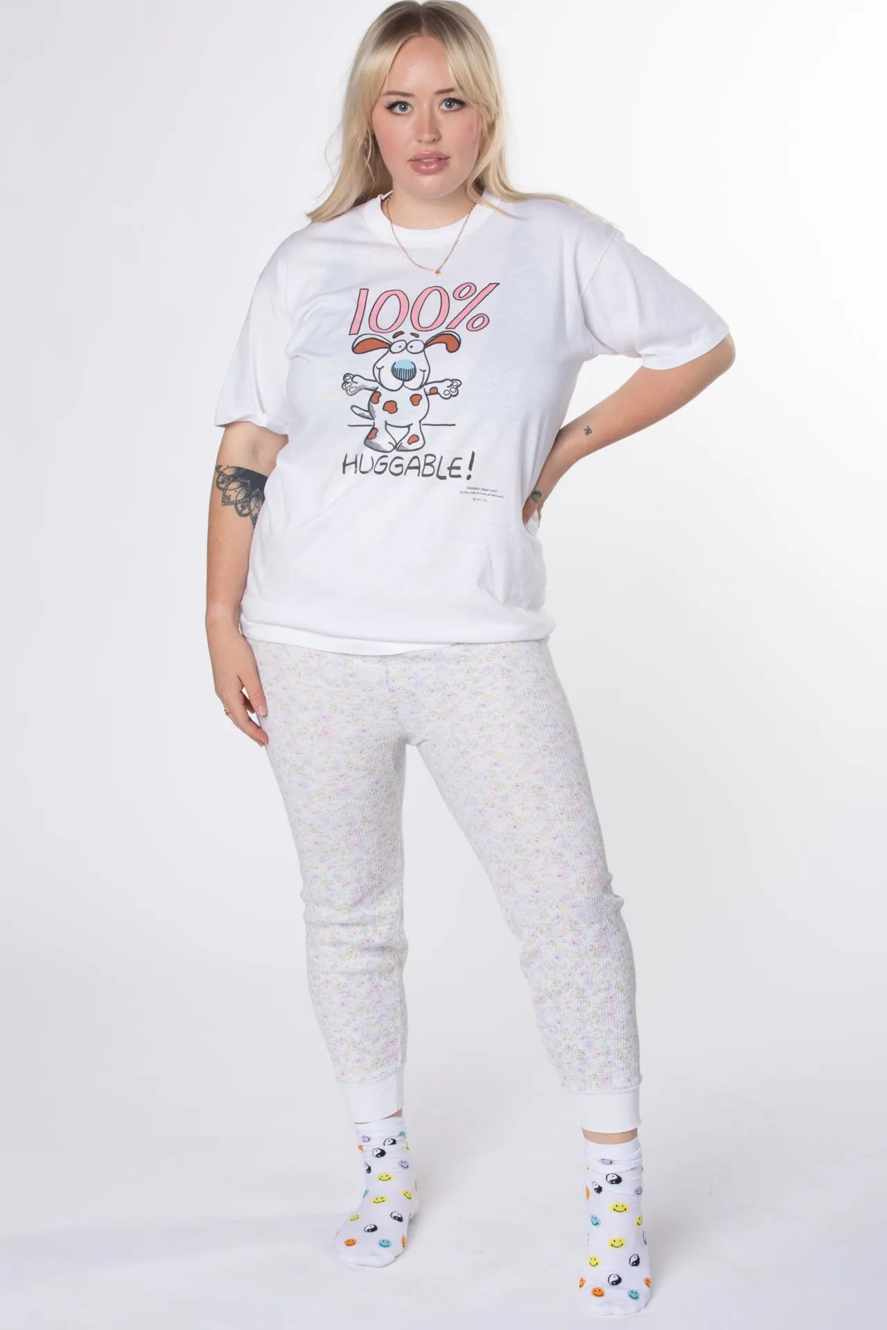 VINTAGE FLORAL THERMAL PJ PANT