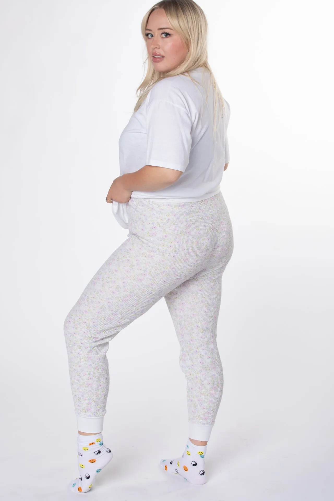 VINTAGE FLORAL THERMAL PJ PANT