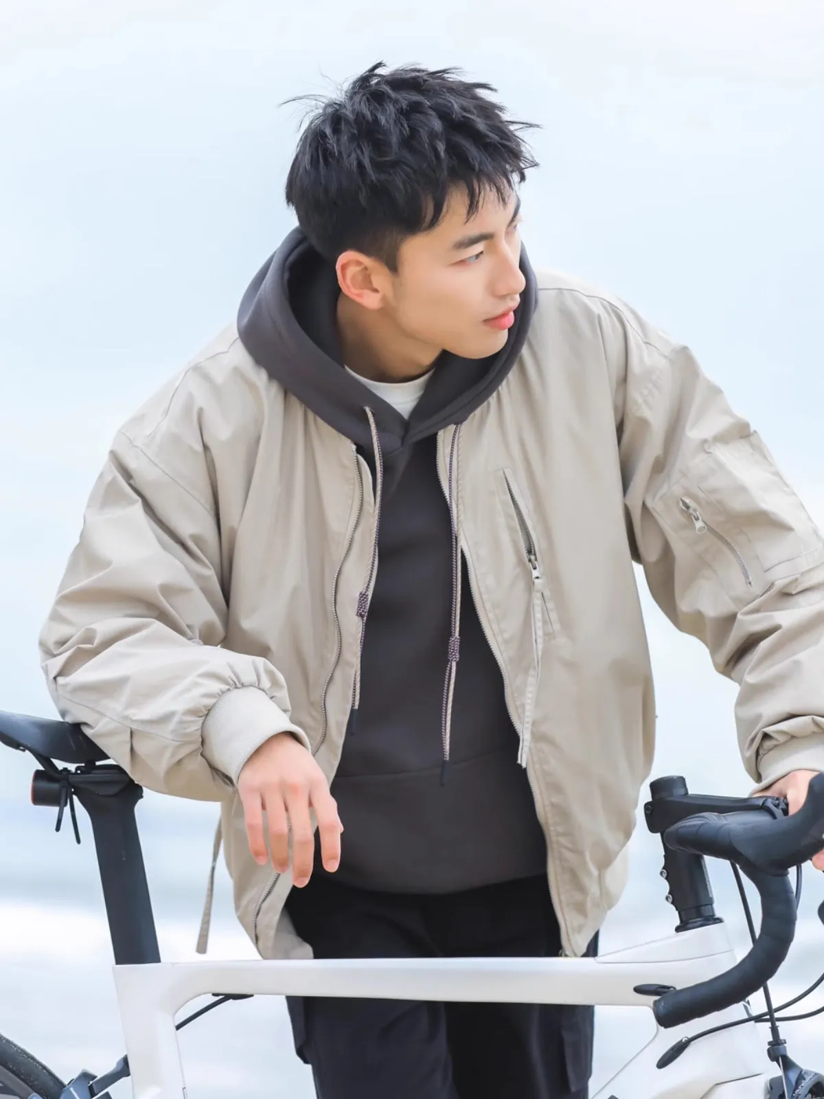 WLS Retro Multi-Pocket Flight Jacket