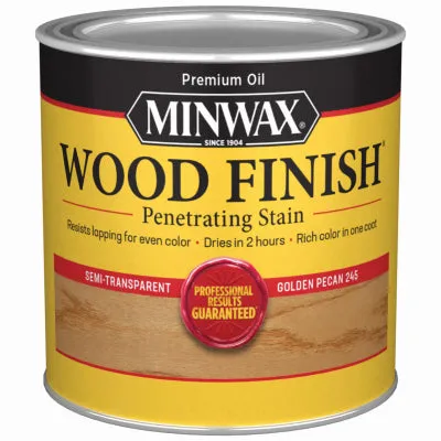 Wood Finish Semi-Transparent QUART - GOLDEN PECAN